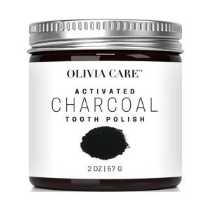 PEPPERMINT + CHARCOAL WHITENING TOOTH POLISH